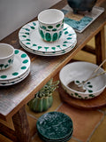 Linora - Plato - Verde - Gres