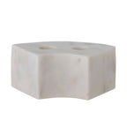 Florida - Set of 4 Candle Holders - White - Marble