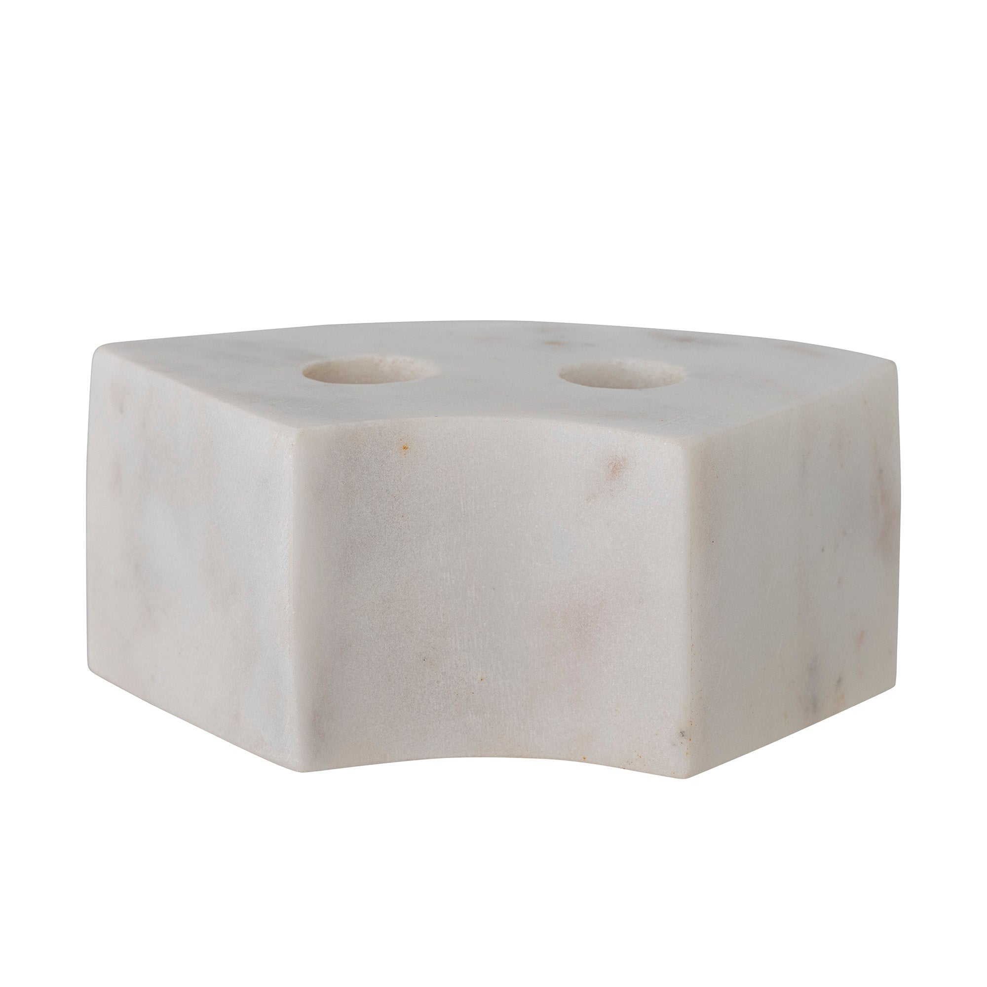 Florida - Set of 4 Candle Holders - White - Marble