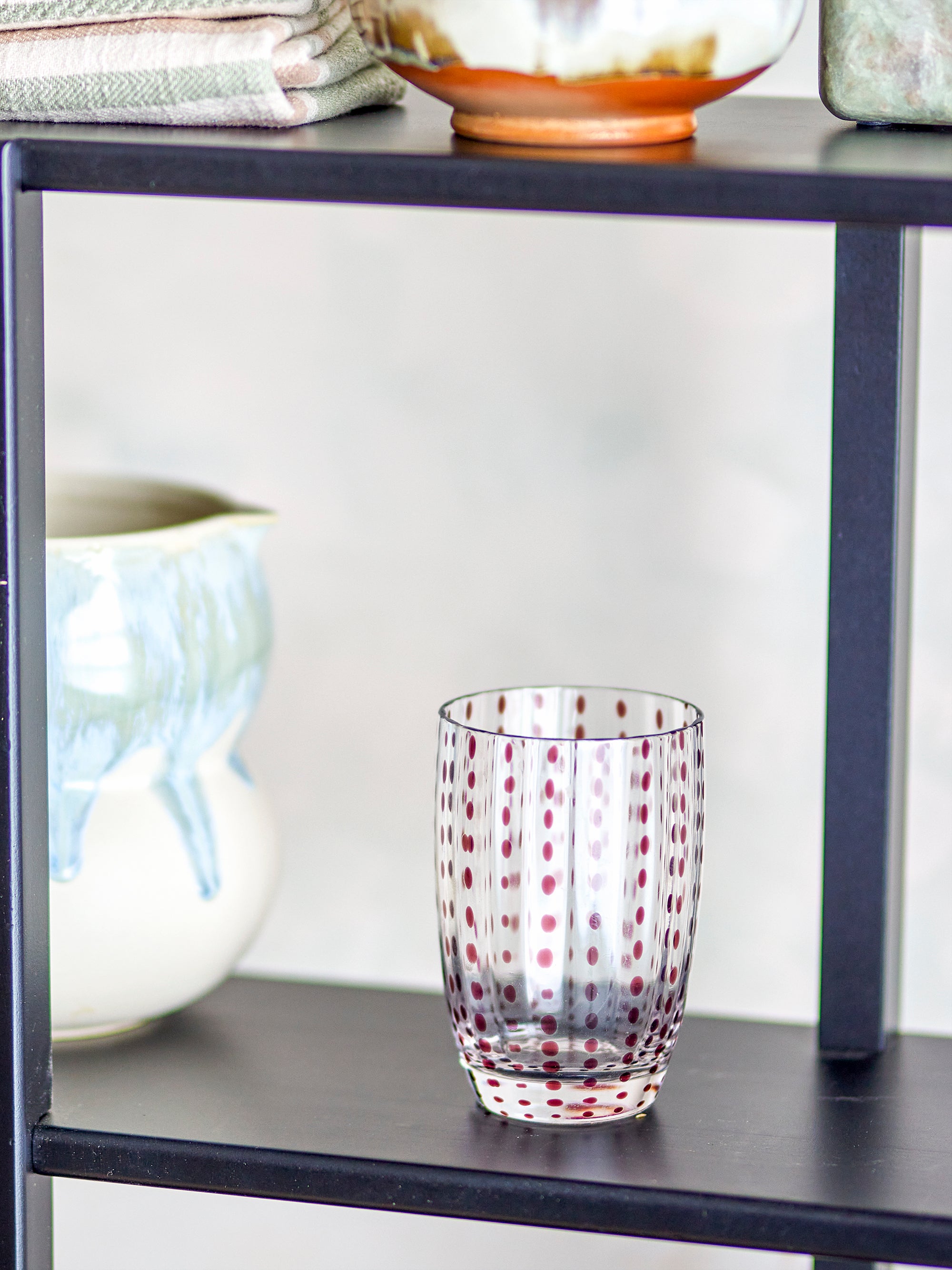 Brinley - Vaso - Marrón - Vidrio