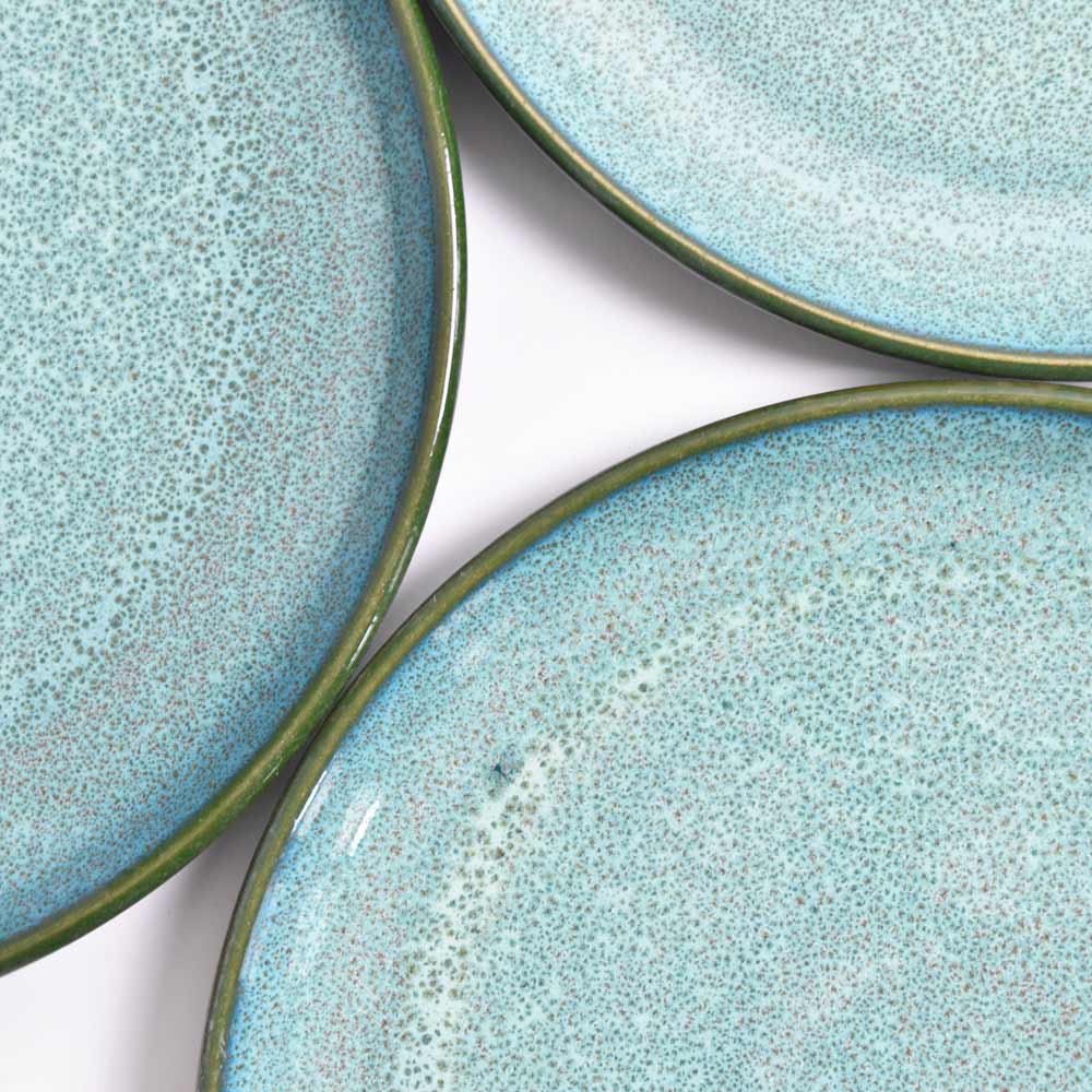 Grandes Assiettes - Vert Turquoise