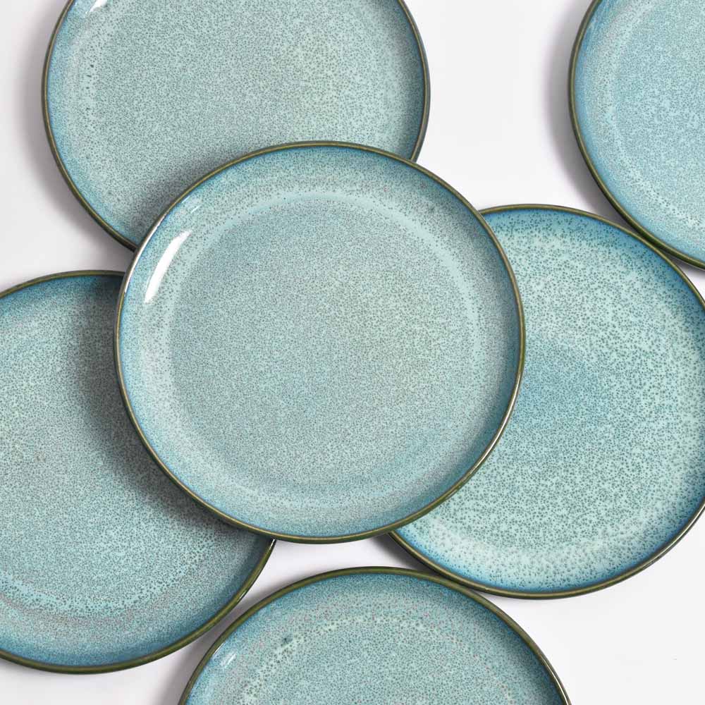 Grandes Assiettes - Vert Turquoise