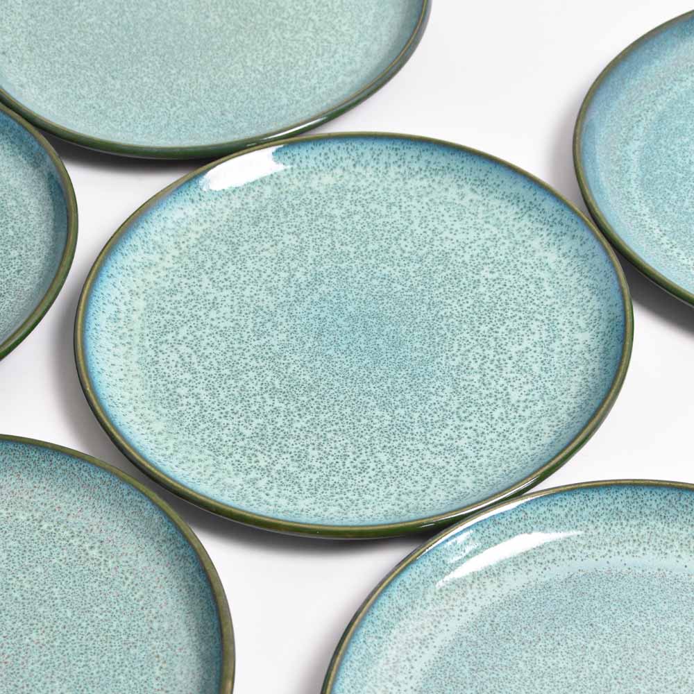 Grandes Assiettes - Vert Turquoise