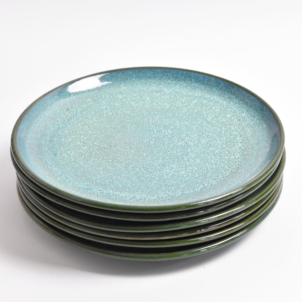 Grandes Assiettes - Vert Turquoise