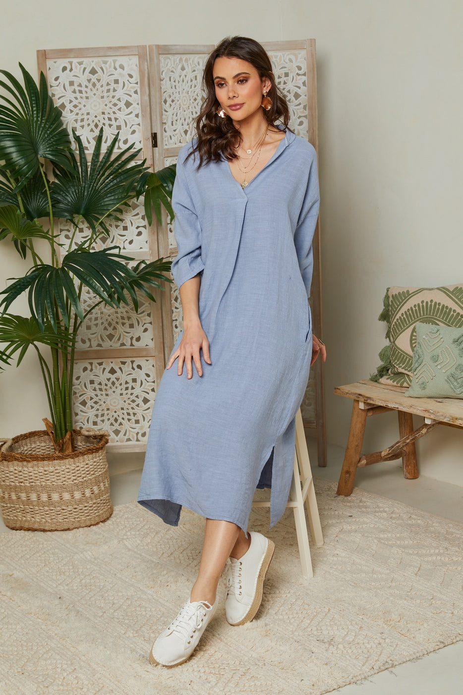 Vestido - Índigo - Mujer