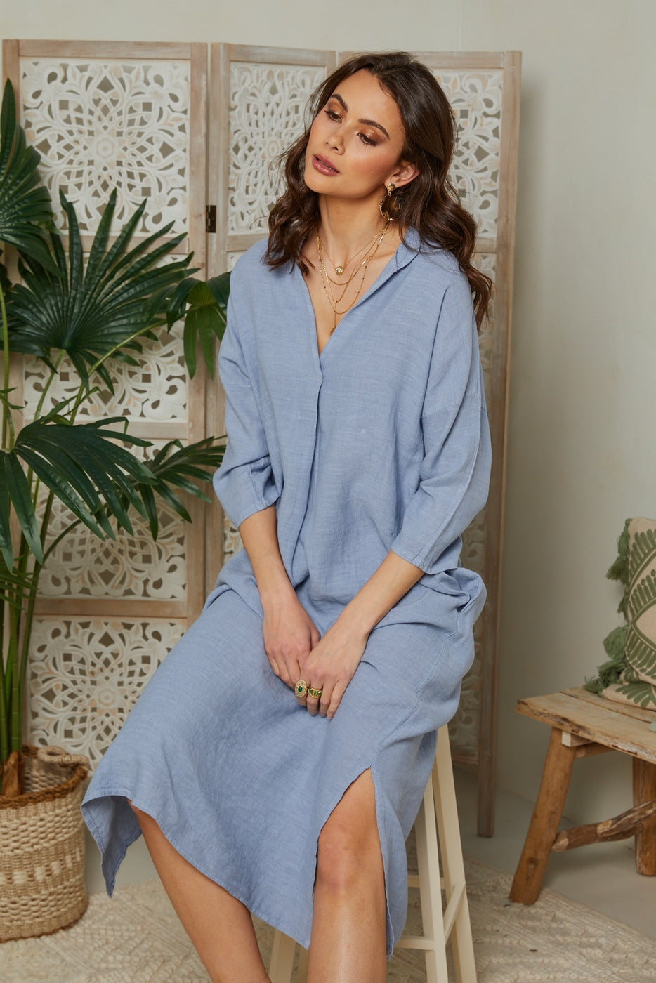 Vestido - Índigo - Mujer