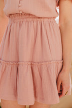 Jupe Edma Blush Coton