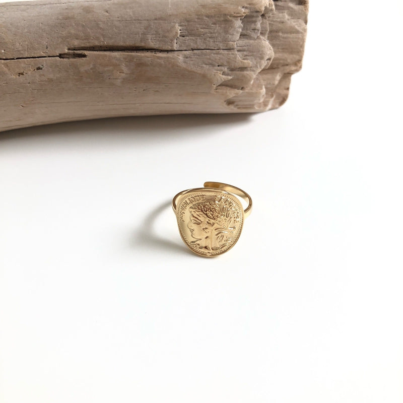 Anillo de plaisirs instantáneos “pieza” de acero 