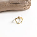 Anillo "Círculo" de acero Instants-plaisirs 