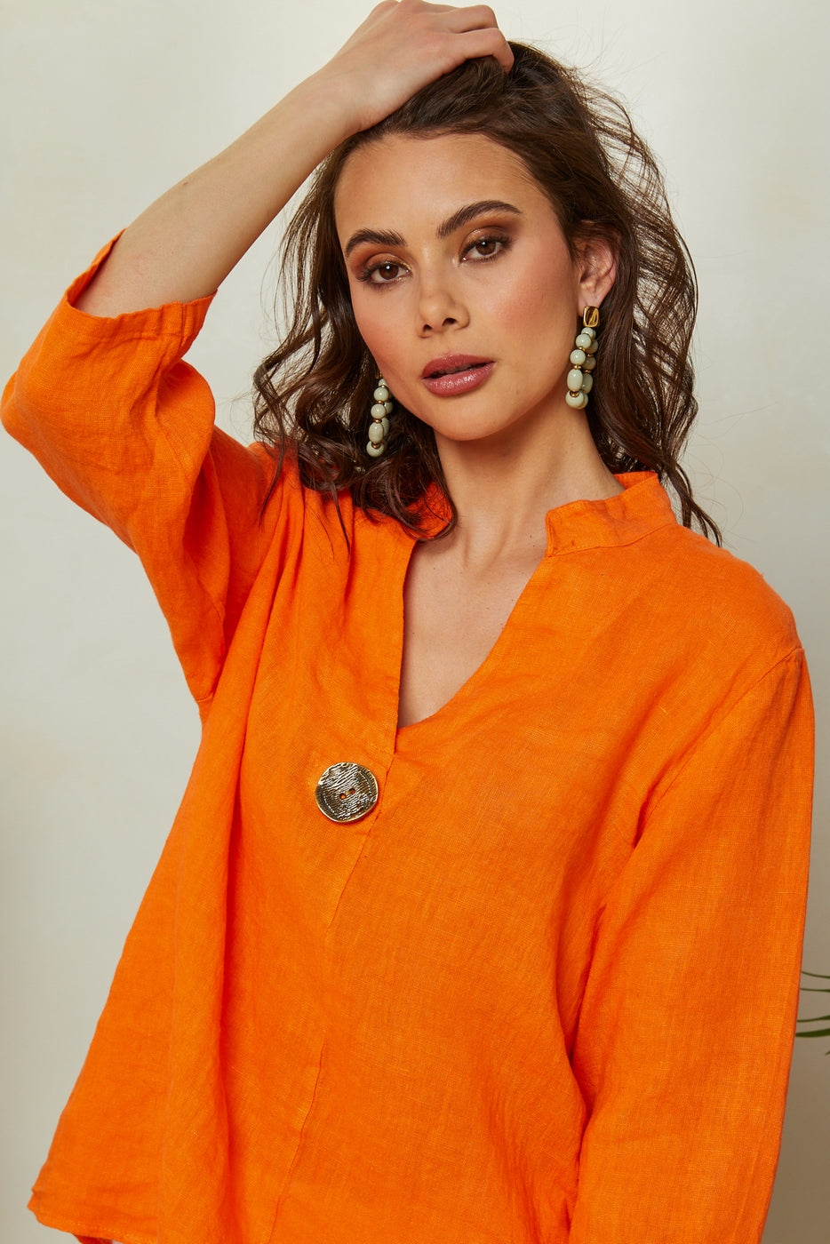 Top - Naranja - Mujer