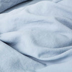 2 Washed Linen Pillowcases - Glacier - MOST - The Bradery