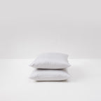 2 Cotton Satin Pillowcases - Pebble - MOST - The Bradery