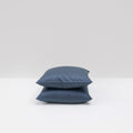 2 Cotton Satin Pillowcases - Storm - MOST - The Bradery