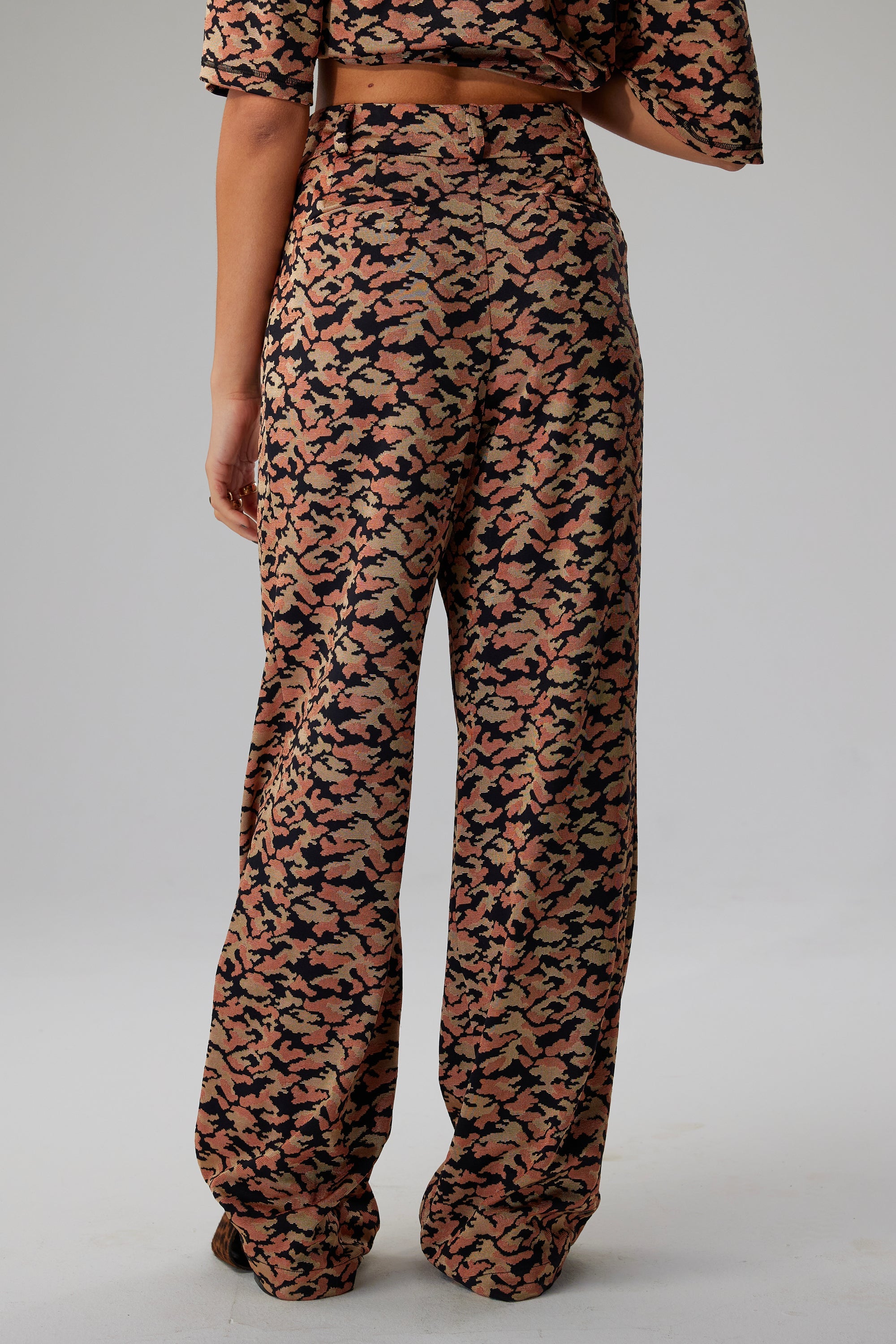 Pantalon Moor En Maille Féline