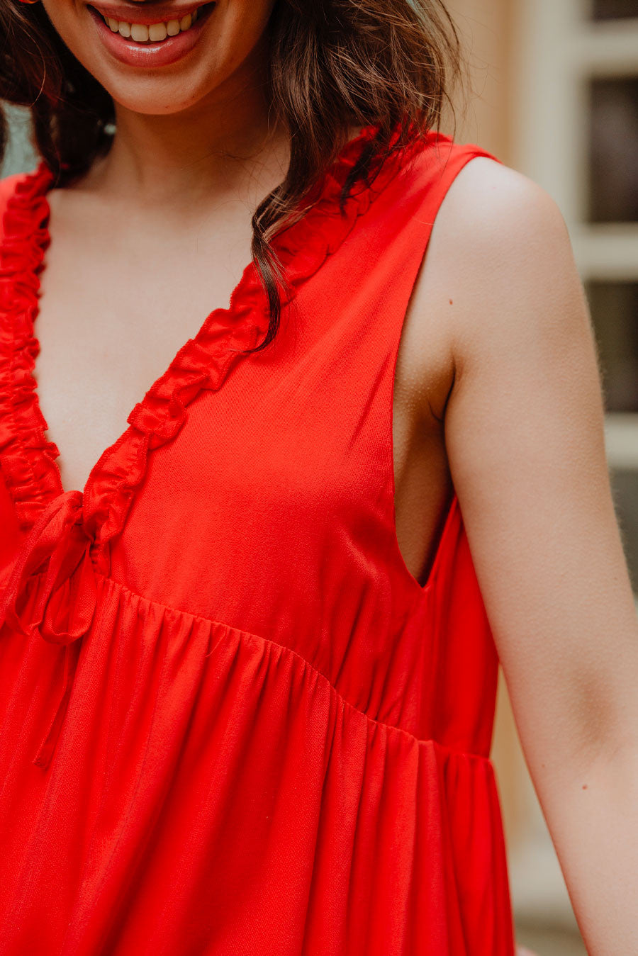 Robe Fanny Rouge