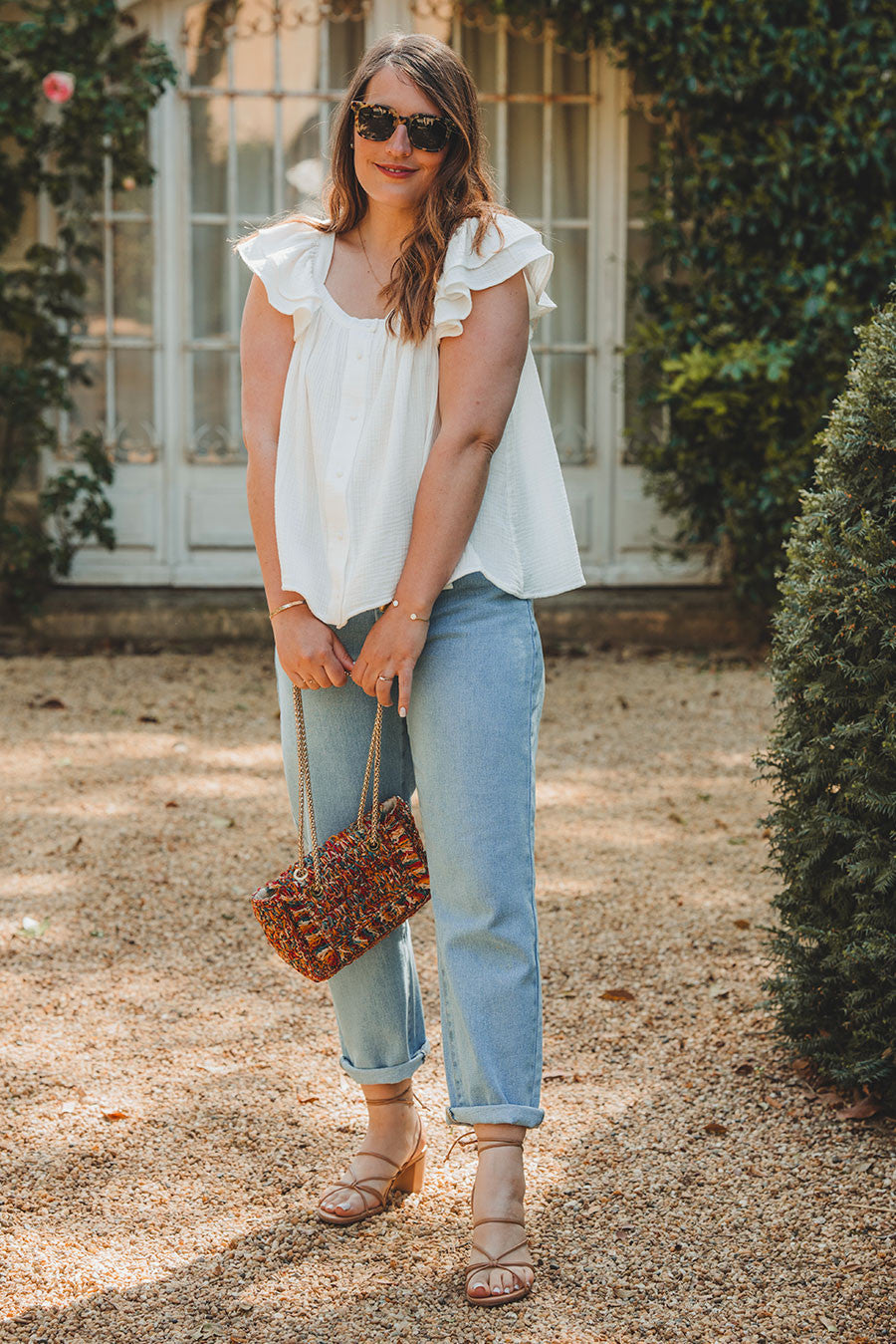 Blouse Suzanne Blanc Coton