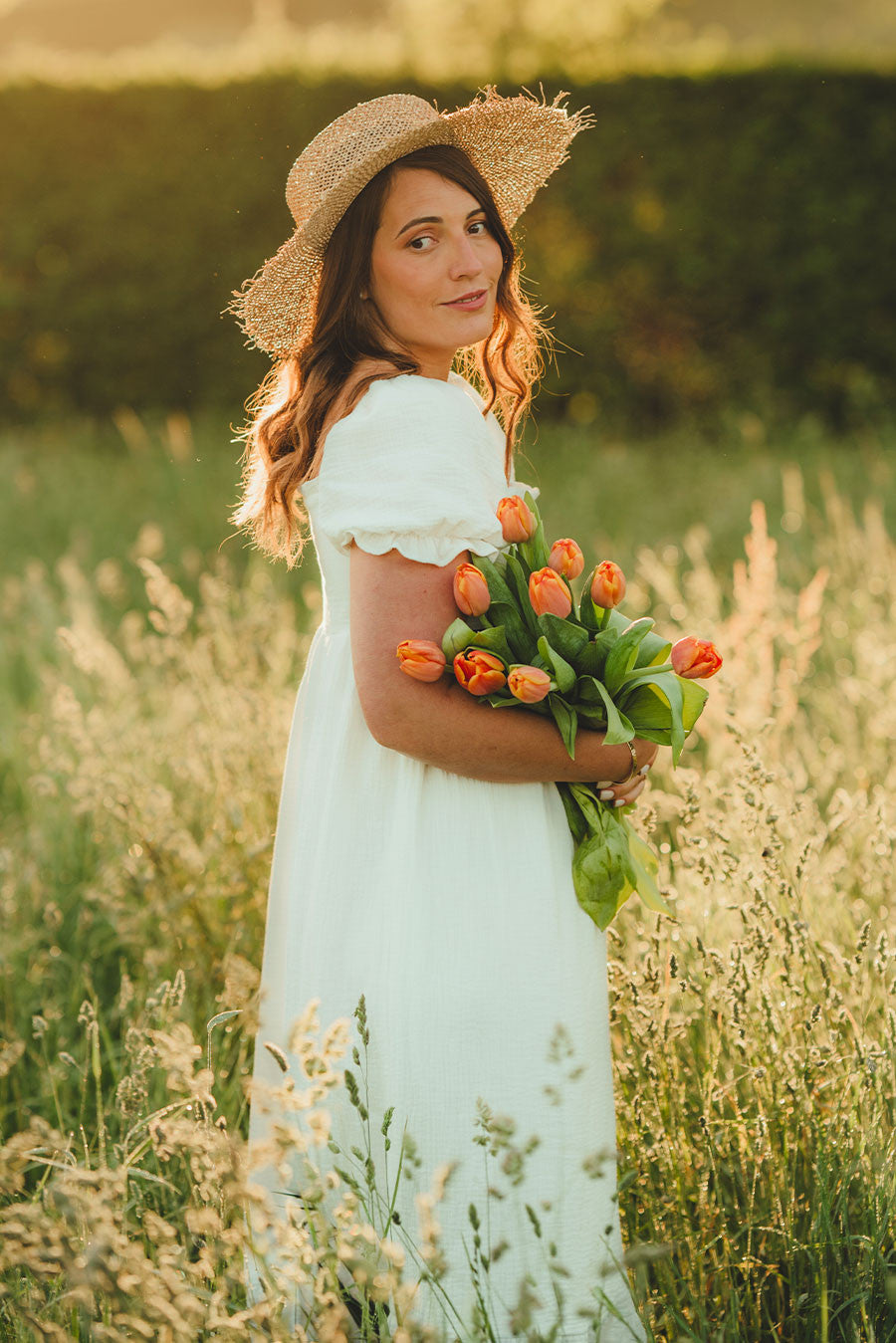 Robe Zoé Blanc Coton