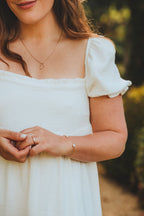 Robe Zoé Blanc Coton