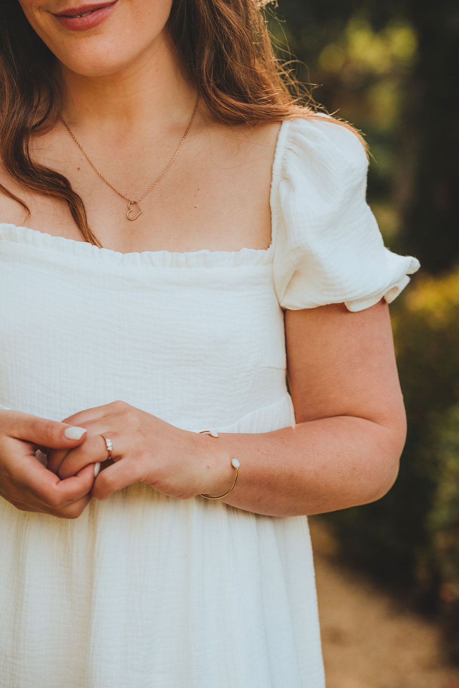 Robe Zoé Blanc Coton