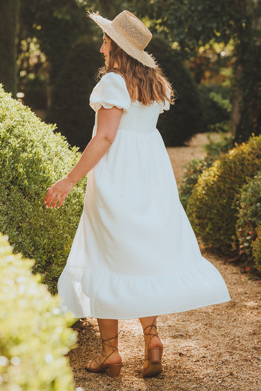 Robe Zoé Blanc Coton