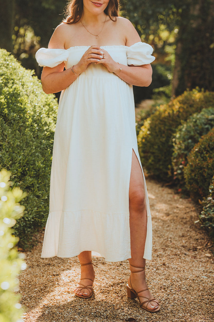 Robe Zoé Blanc Coton
