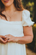Robe Zoé Blanc Coton