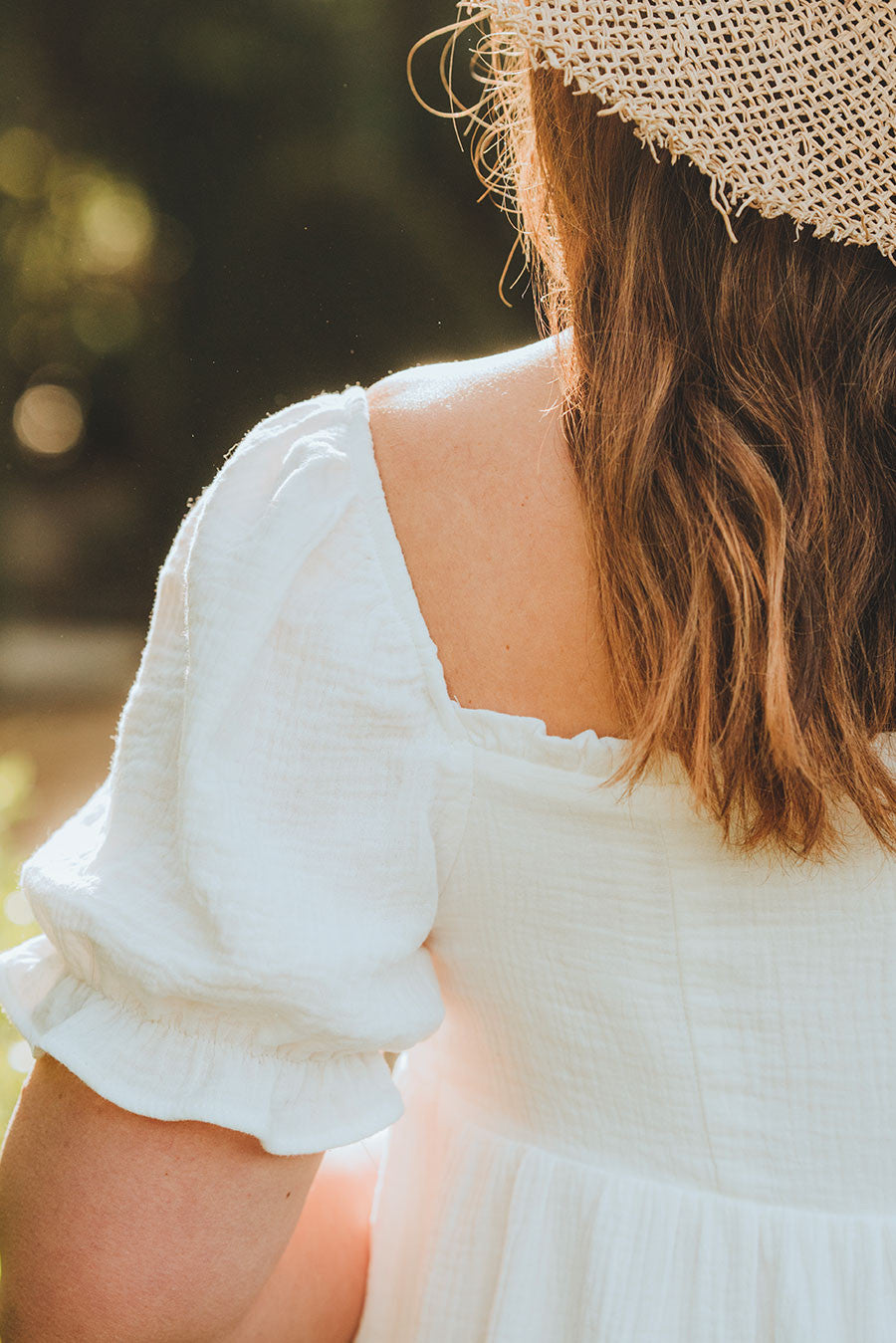 Robe Zoé Blanc Coton