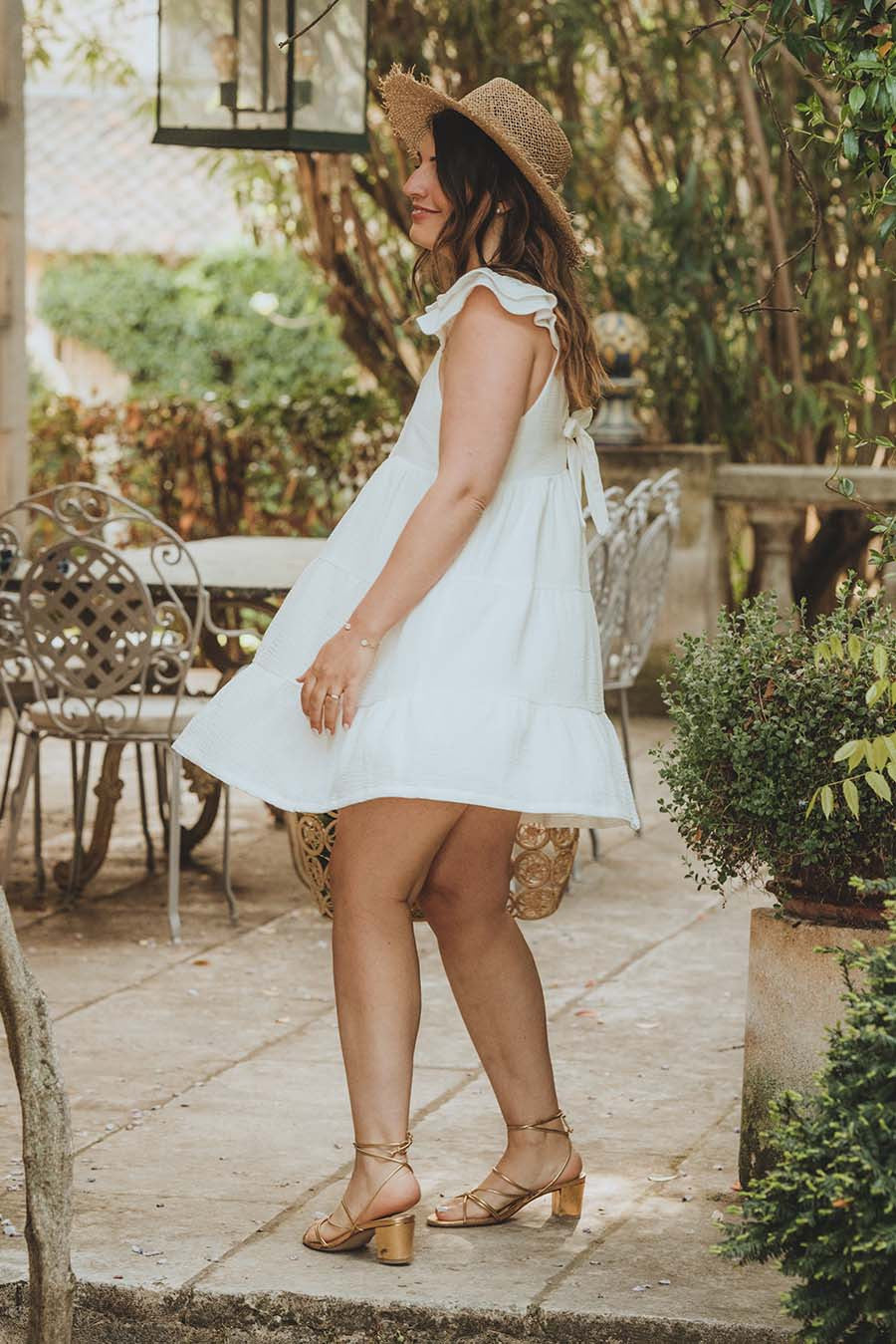 Robe Louana Blanc Coton