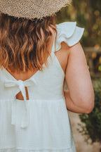 Robe Louana Blanc Coton