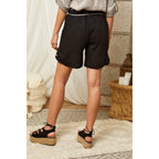 Pantalones cortos negros - Mujer