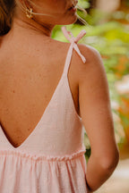 Robe Salma Rose Brodé