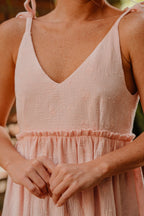 Robe Salma Rose Brodé