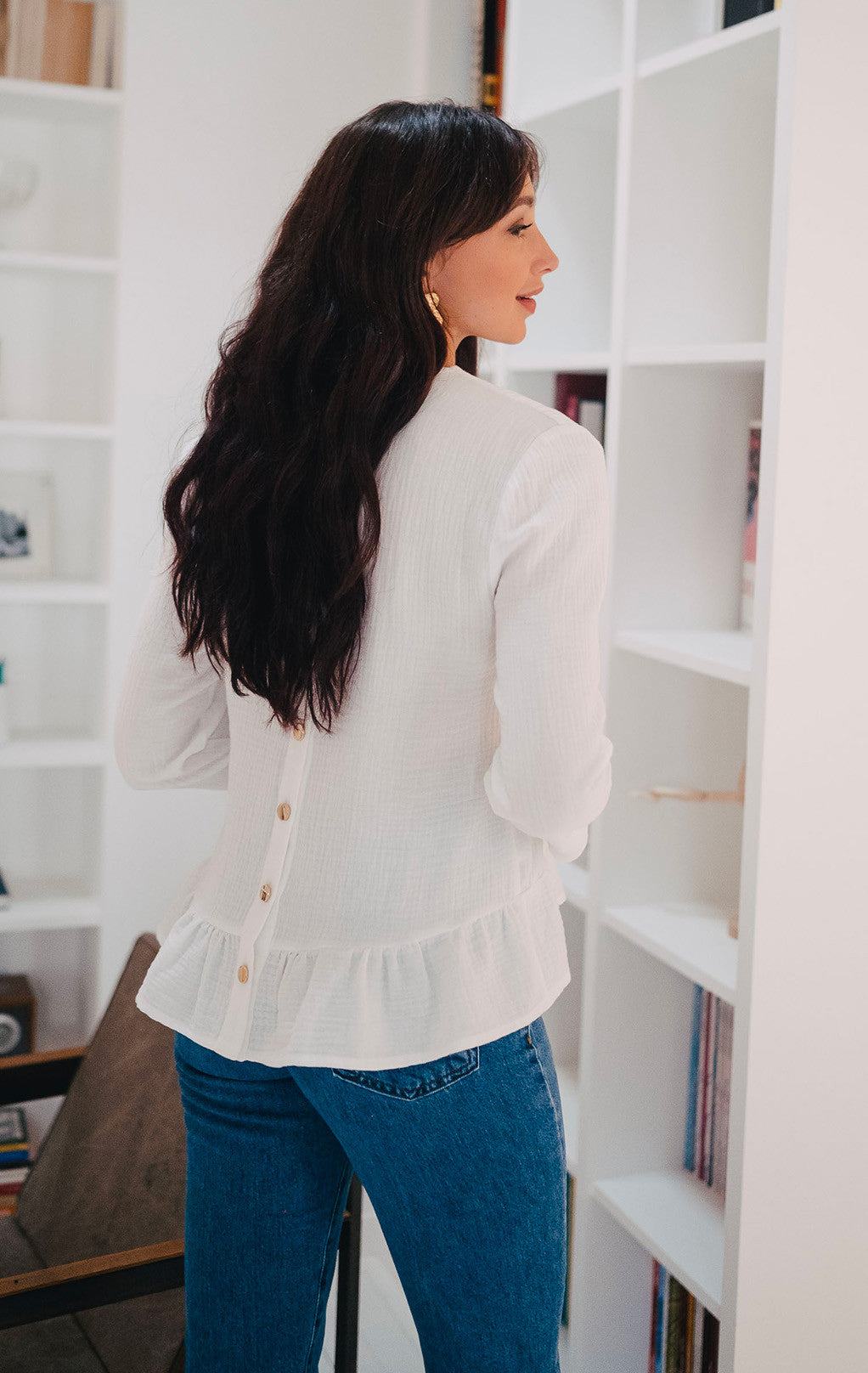 Blouse Sully Blanc Coton
