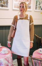 Manoa White Denim Dungaree