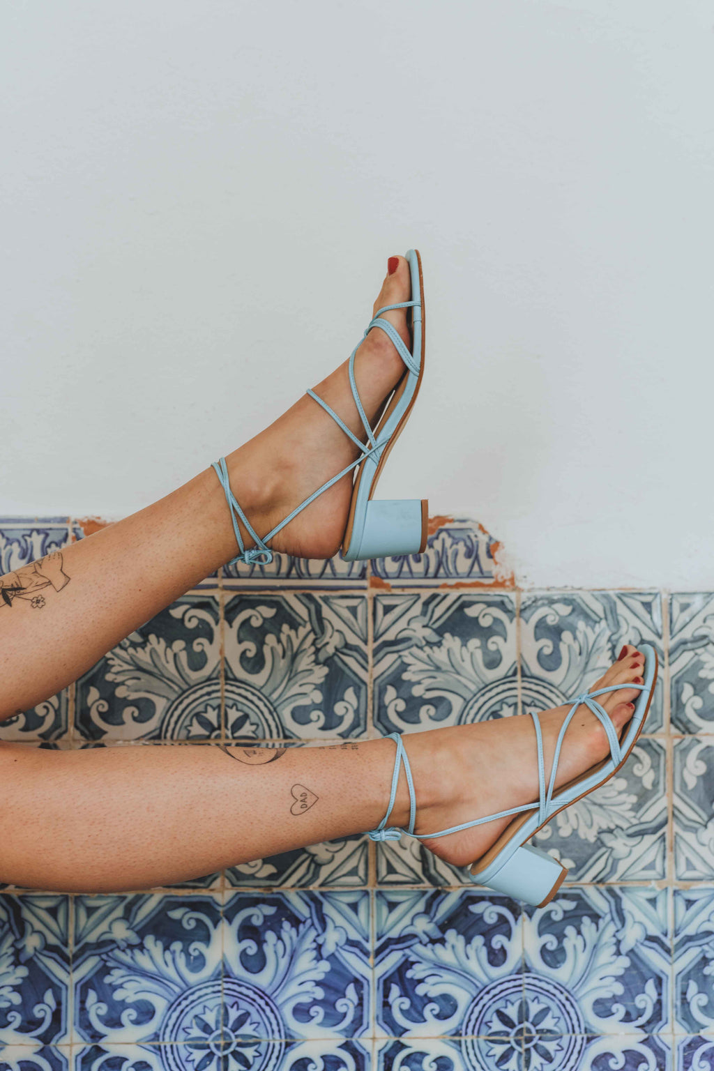 Sandales Maely Bleu