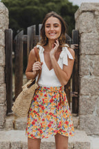Jupe Yseult Fleur D Été