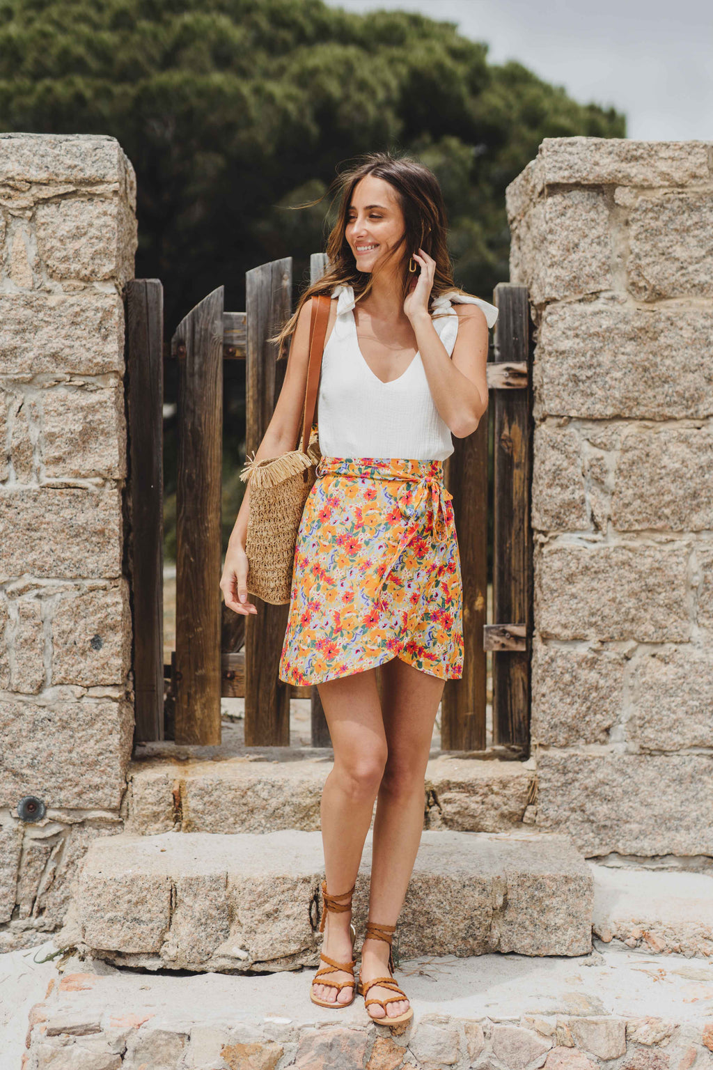Jupe Yseult Fleur D Été