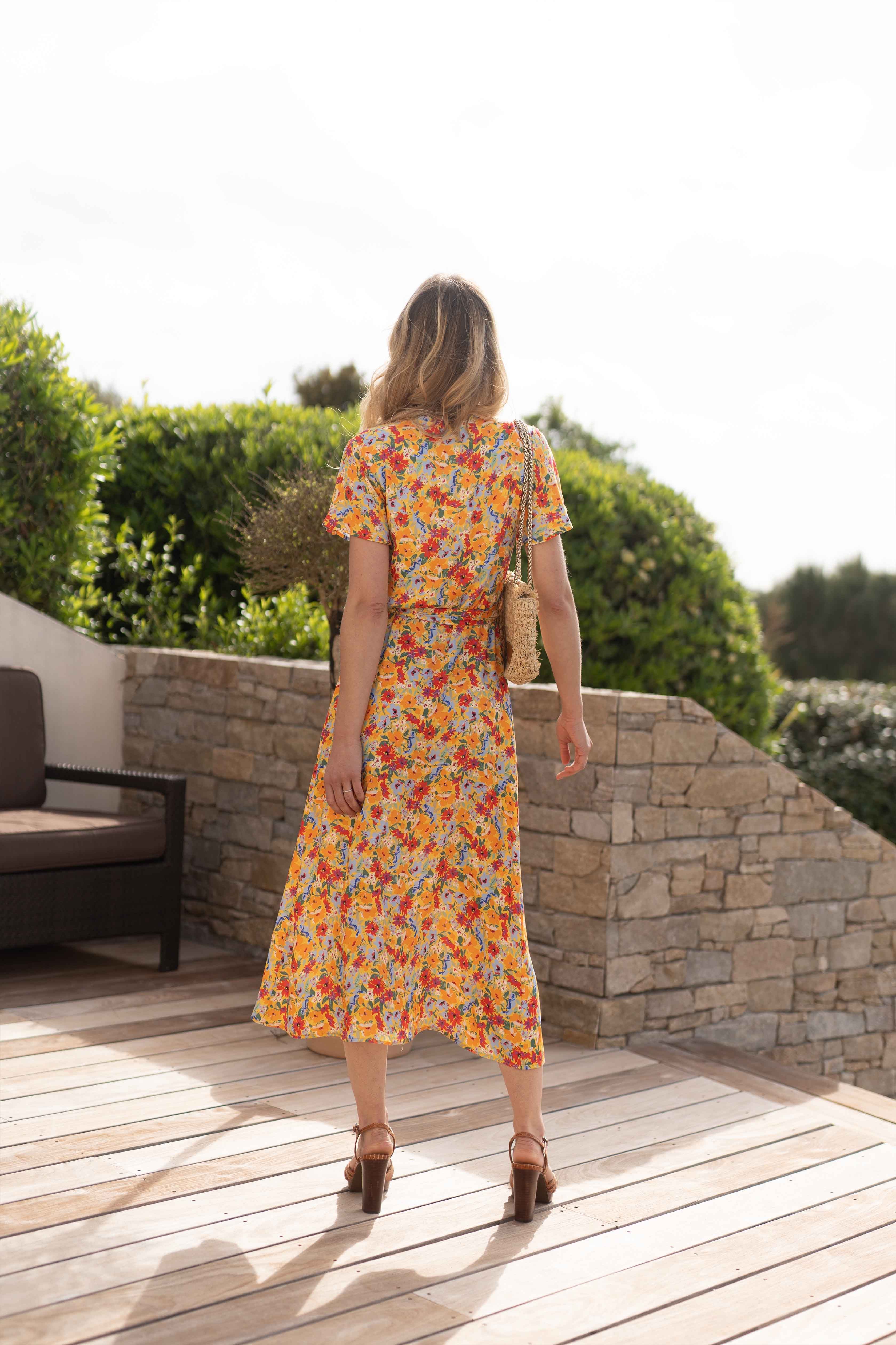 Robe Amalia Fleur D Été