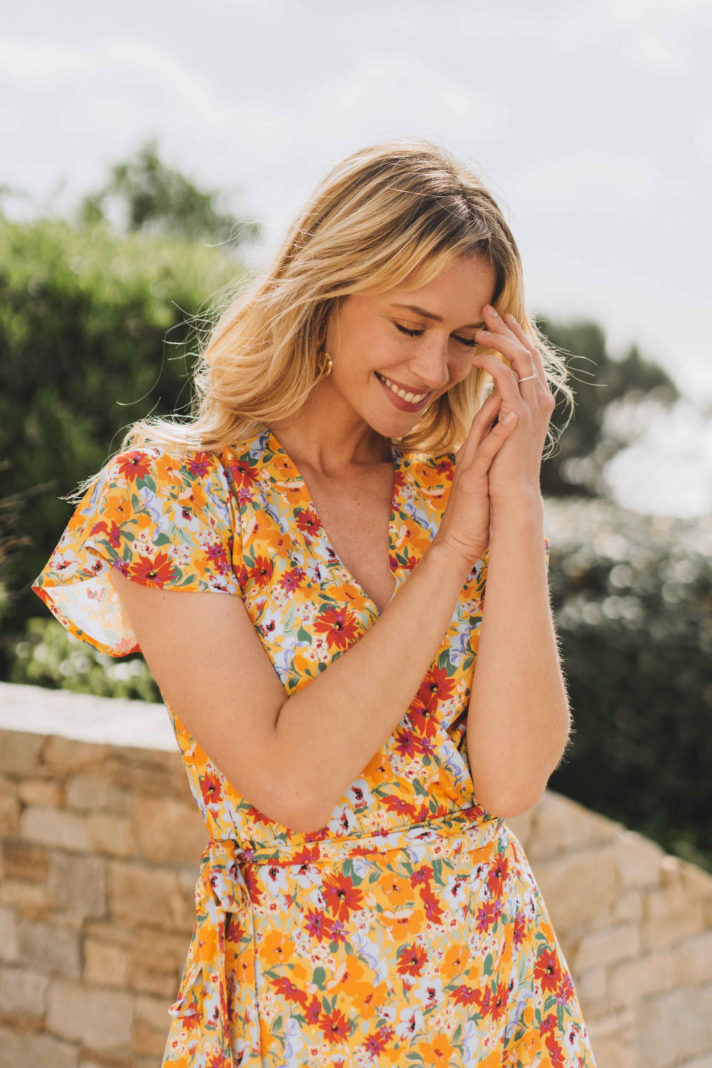 Robe Amalia Fleur D Été