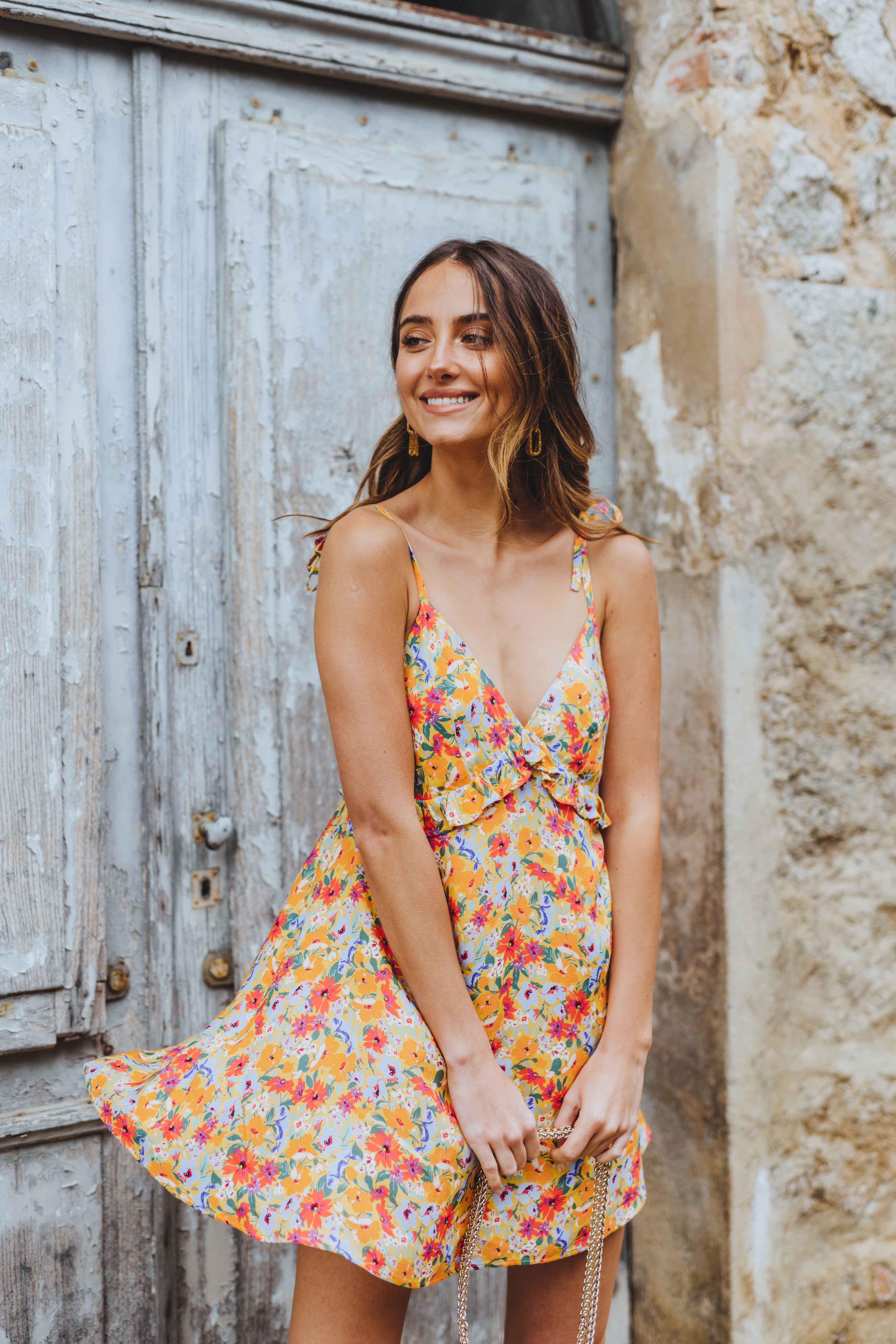Robe Mélina Fleur D Été