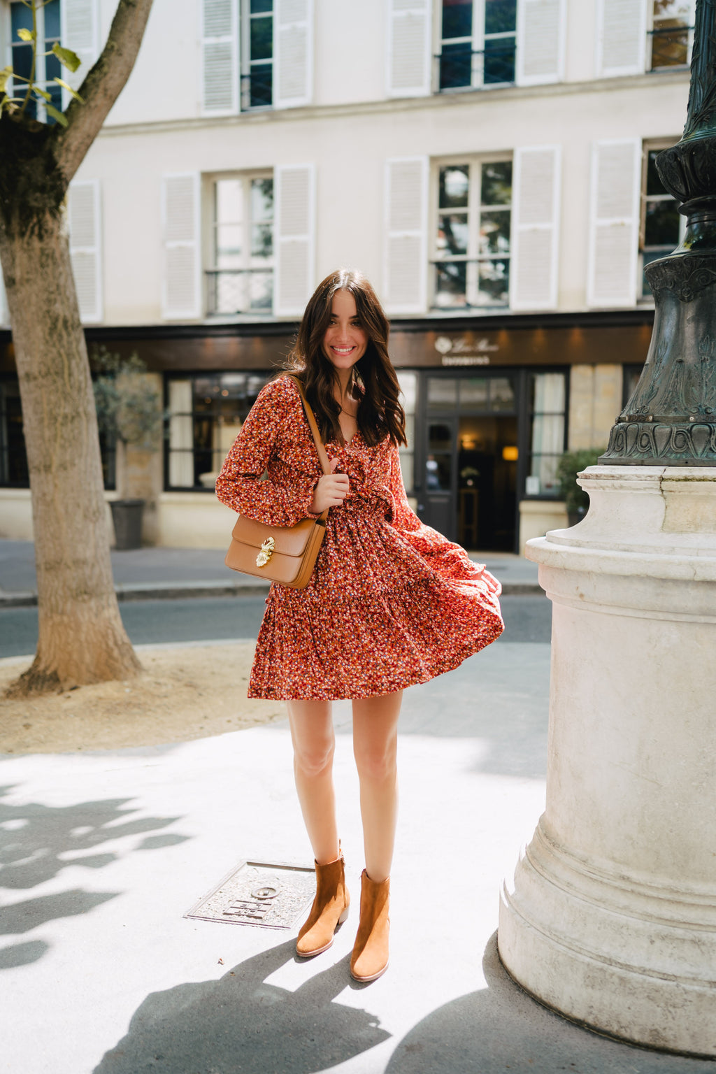 Skirt Edma Liberty Mandarine