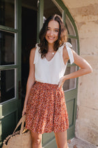 Skirt Edma Liberty Mandarine