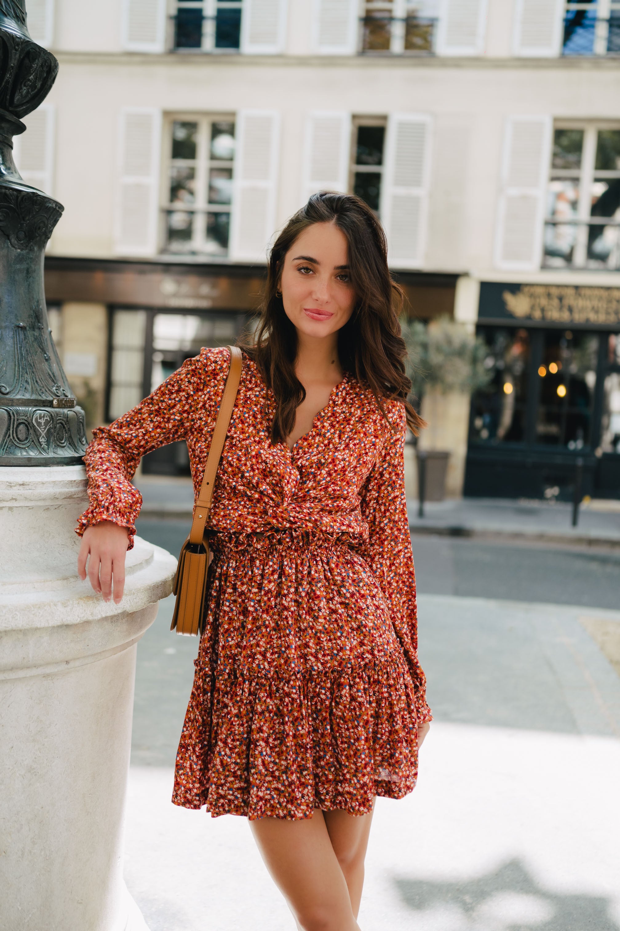 Skirt Edma Liberty Mandarine