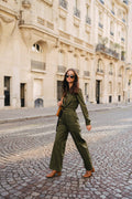 Combinaison Morgane Gabardine Kaki