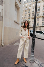 Jumpsuit Morgane Beige Gabardine