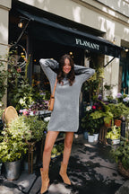 Élina Grey Dress