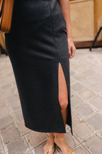 Skirt Léana Grey Marl