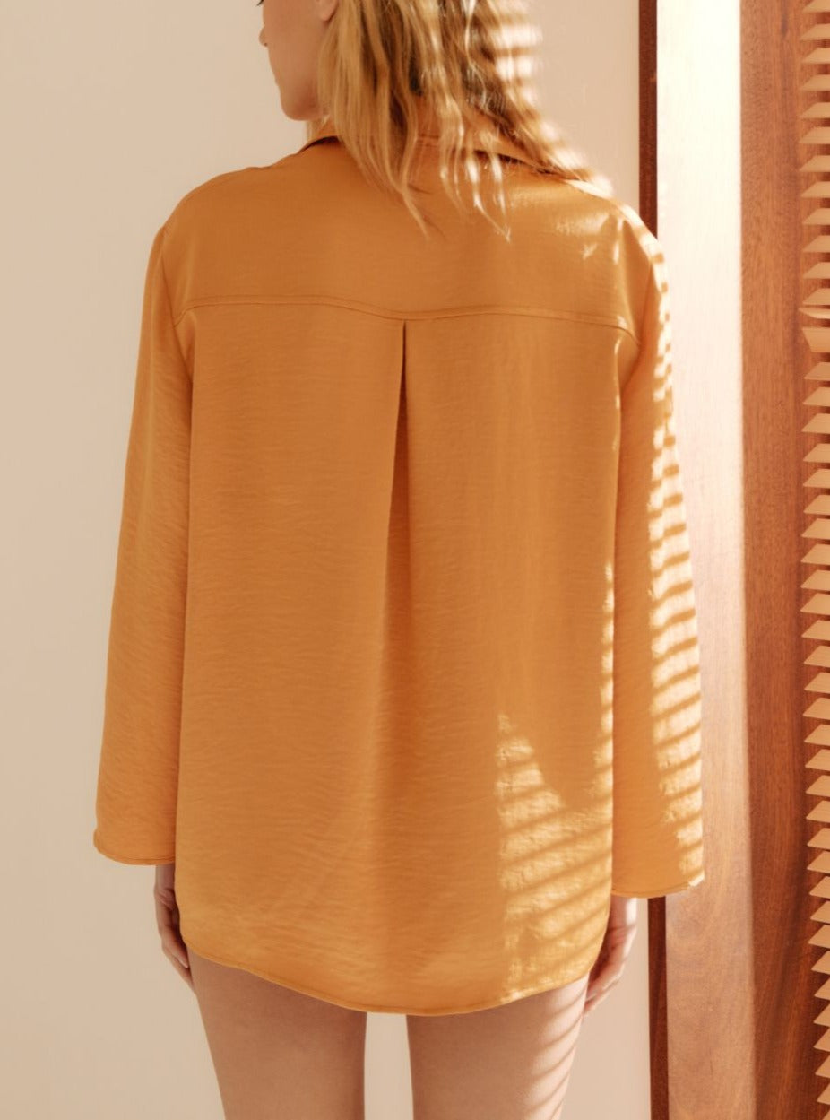 Silky Shirt - Sunset