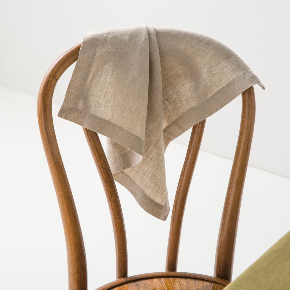 4 Washed Linen Napkins - Natural - MOST - The Bradery