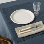 4 Washed Linen Sets - Storm - MOST - The Bradery
